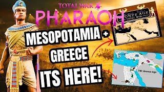 TOTAL WAR PHARAOH: MESOPOTAMIA AND GREECE FINALLY!