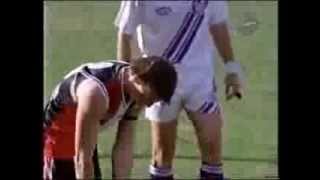 Brendan Goddard's first AFL goal. On debut v Richmond 2003