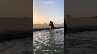 Rashmika Mandanna Fitness Workout underwater