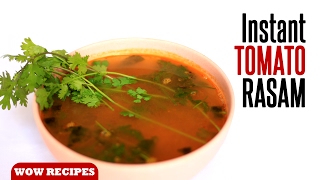 Tomato Rasam | Tomato Soup For Rice | South Indian Veg Recipes by WOW Recipes