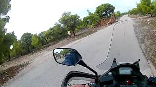 Honda NC 750 Integra.National park of Sounion.