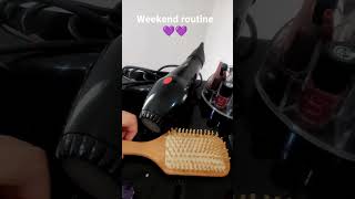 Weekend routine 💜💜 ASMR  #algerie #routines #asmr