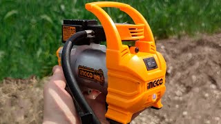 Ingco AAC1408 auto air compressor - I inflated the car tire very quickly @diyertools