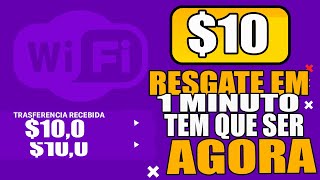 (Ligue o Wi-Fi GANHE $ 10 em 1 MINUTO) FÁCIL - Como Ganhar Dinheiro De forma simples na Internet