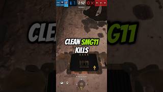 Clean SMG11 Kills! #rainbowsixsiege #siege #r6 #clips #shorts #gaming #r6siege #rainbowsix #clutch