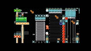 Playing Fire Flower Kaizo in Mario Maker for Android 😍