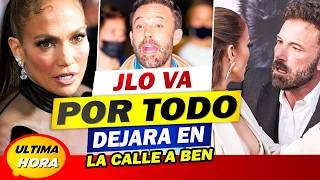 🔥😱¿SE QUEDA SIN NADA? 💸 Jennifer López y la FORTUNA en RIESGO, ¡GUERRA DE MILLONES! 💰