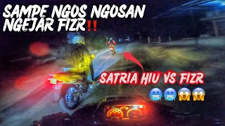 SPEEDING MALAM | SATRIA HIU VS FIZR‼️ #2stroke #fizr