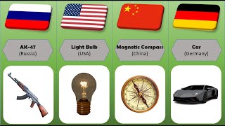 Inventions From Different Countries | Part 1