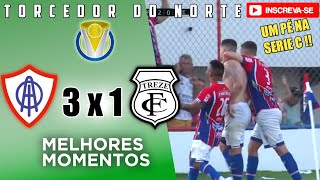 Itabaiana x Treze | Jogo do Acesso | Quartas de Final | Ida | Serie D 2024 | Melhores Momentos