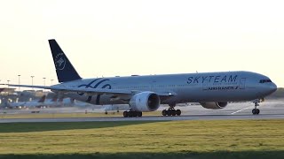 Plane Spotting Montreal 05/14/2023: AirFrance Skyteam 777, Turkish 400 Aircraft A350