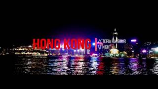 Hong Kong - Victoria Harbour at night!