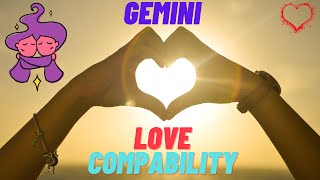 GEMINI LOVE COMPABILITY WITH 12 HOROSCOPES (Your Lifetime Guide to True Love)