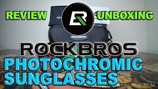 ROCKBROS Photochromic UV400 Sports Sunglasses - Review and Unboxing