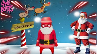 Santa Clause plays GangBeasts!