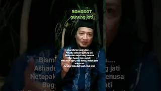 BACAAN SAHADAT GUNUNG JATI #shortvideo #sejarah #shorts #cirebon