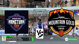 IBL Gojek 3x3 Solo Series Pool B Amartha Hangtuah vs NSH Mountain Gold