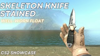 Skeleton Knife Stained (Well-Worn) | CS2 Skin Showcase #914