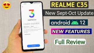 Realme C35 New Update Review | Android 12 | Realme C35 New Features Update, Realme Glance, Add photo