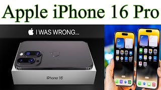 Apple iPhone 16 Pro | Phone 16 Pro First Look, Price | iPhone 16 Pro  Big changes