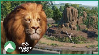 West African Lion Habitat | Elm Hill City Zoo | Planet Zoo