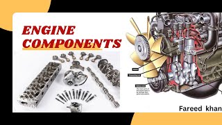 Components of Automobile Engine | ICE Components | Engine components | Auto Engine secret |