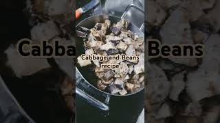 Best Cabbage and Beans recipe. #cabbage #cabbagebeans #mukbang #mukbangers #food #shorts #trending