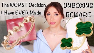 Fine Jewelry Collection: Cartier C de Cartier Diamond Earrings / Van Cleef & Arpels Unboxing Review