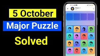 5 October Major puzzle Durov Solved Today ! Major Daily Combo Card 5 October ! Major Puzzle Solution