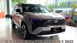 New Design and New Appearance | Unveiled in China | Brand New Ford EQUATOR Sport SUV 2025