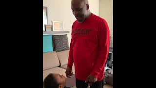 DMX Praying With His Son