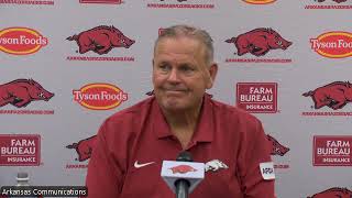 Arkansas Razorback Head Coach Sam Pittman postgame press conference