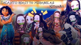 | Encanto react to Mirabel as Nezuko | 4/? |