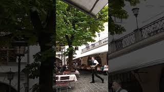 Biergarten. Hofbraühaus. München