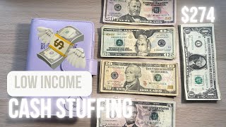 CASH ENVELOPE STUFFING | LOW INCOME BUDGET| JANUARY 2022| OHSHEBUDGETS