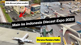 Jalan-jalan ke Indonesia Diecast Expo 2023‼️ Liat banyak diecast pesawat