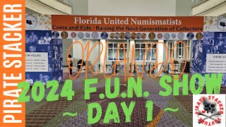 2024 Summer FUN Show Orlando ~ Day 1!  #coin  #gold  #silver  #copper  #numismatics  #fun  #florida