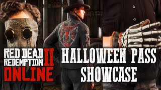 HALLOWEEN PASS 2021 - ITEM SHOWCASE - THE HYPE IS REAL - RED DEAD ONLINE!