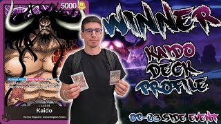 KAIDO DECK PROFILE WINNER SIDE EVENT REGIONAL BOLOGNA - OP3