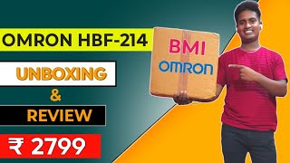 Unboxing Omron HBF-214 [Body Composition Monitor] Setup and Features