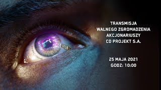 Transmisja Zwyczajnego Walnego Zgromadzenia Akcjonariuszy CD PROJEKT S.A.