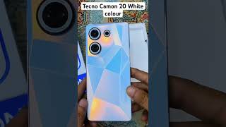 Tecno Camon 20 White Colour #viral #youtubeshorts #mobile