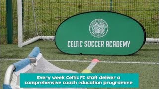 Hear about our football courses and our relationship with Celtic FC.