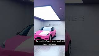 Ravoony Pink Car Wrap🔗www.ravoony.com✨12% off | Code: RAVYT