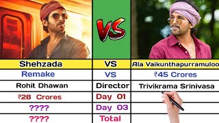 Shehzada vs Ala Vaikunthapurramuloo Full Comparison | Original vs Remake | Kartik vs Allu Arjun |