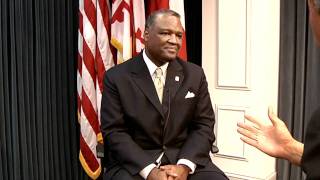 Charles Robinson interviews Prince George's County Executive Rushern Baker