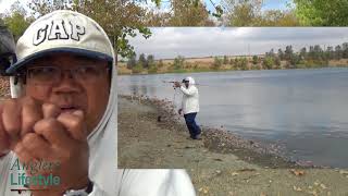 Dealing With Fishing Snags at Shadow Cliffs, Pleasanton, CA