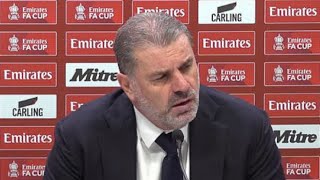 “I HOPE THAT OUR FANS HAVE PERSPECTIVE” | Ange Postecoglou Post-Match Presser V Man City (FA Cup: H)