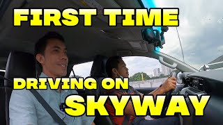 First time driving on Skyway