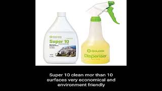 SUPER 10 FOR 1 LITRE PLUS HAND & SPRAY BOTTLE